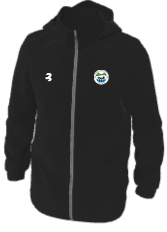 Coaches rain jacket — Glens United club shop